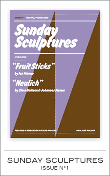 Sunday Sculptures